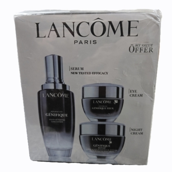 Lancome Other - Lancome Advanced Genifique Serum 3.38fl.oz, Eye Cream & Night Crean BNIB